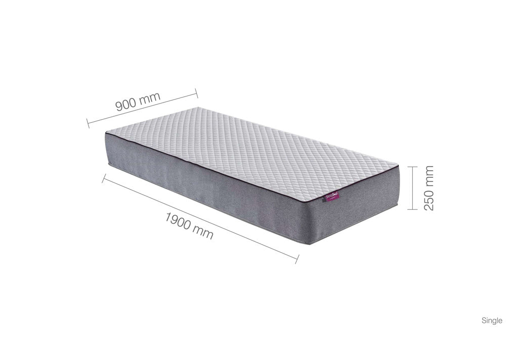 Sleepsoul Paradise 600 Cool Gel Mattress - Single dimensions