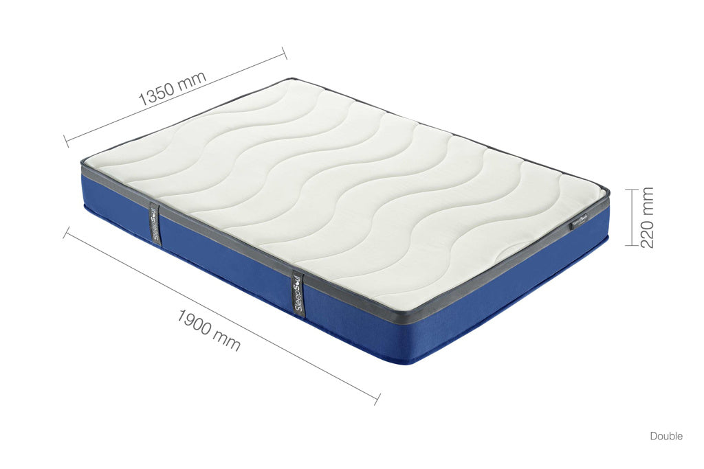 Sleepsoul Nebula Mattress - Double dimensions