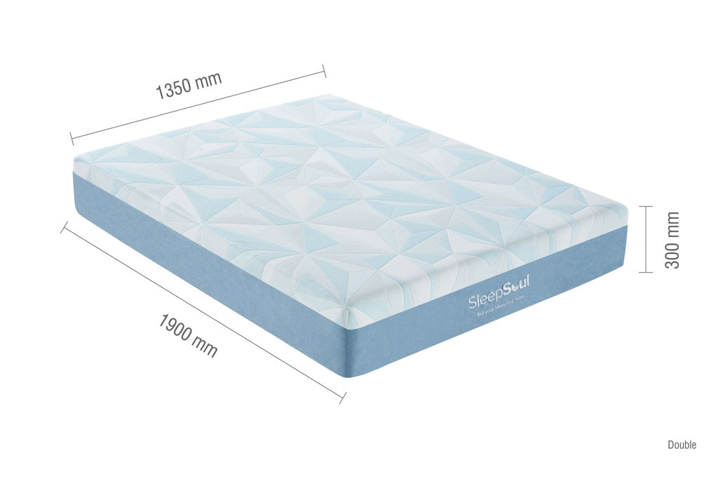 Sleepsoul Orion Cool Gel Mattress - Double dimensions