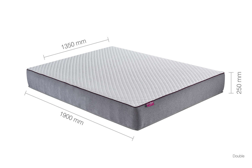 Sleepsoul Paradise 600 Cool Gel Mattress - Double dimensions