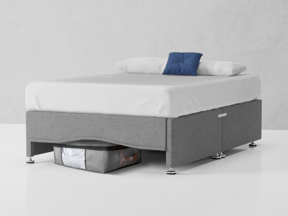 Divan Base Raha Cont Storage Divan Base - Small Double – Bed Factory Direct