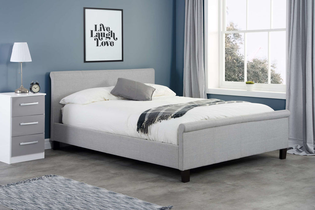 Birlea Stratus Bed Frame Grey - Double