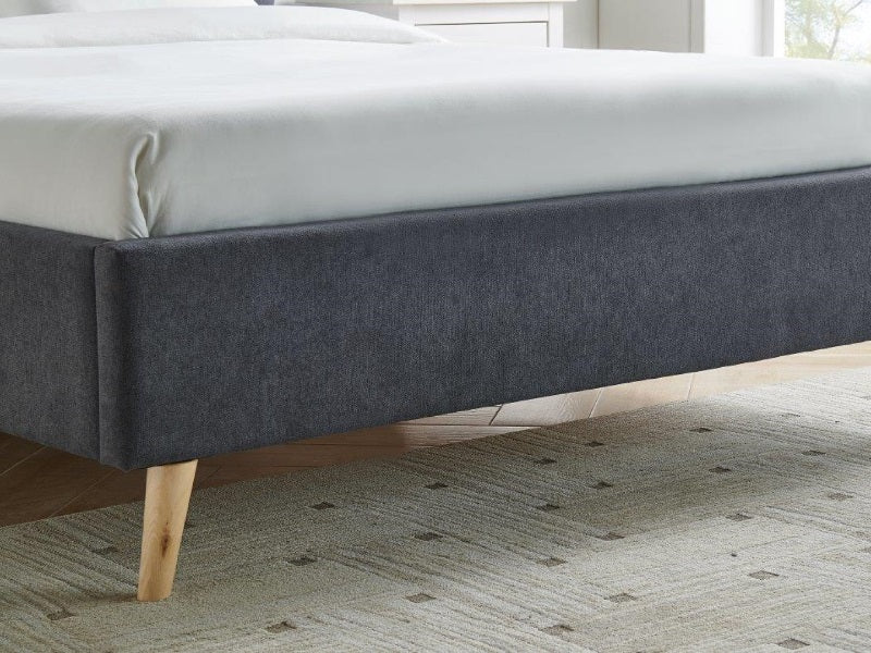 Limelight Tasya Fabric Bed Frame - Dark Grey 4