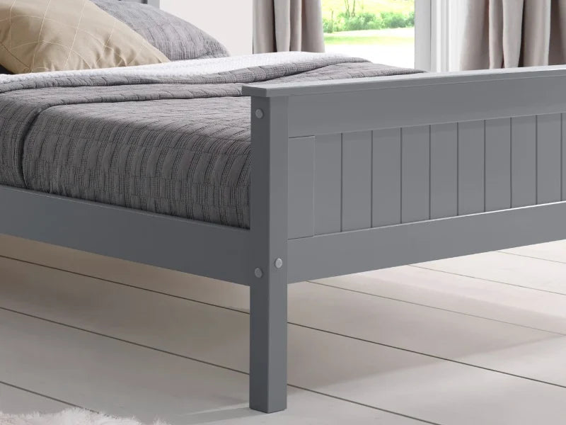 Limelight Taurus Wooden Bed - Grey 4