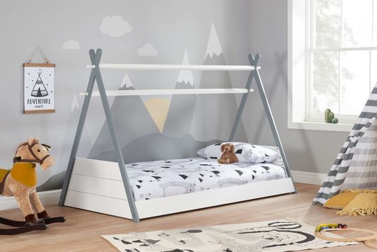 Birlea Teepee Children's Bed White & Grey