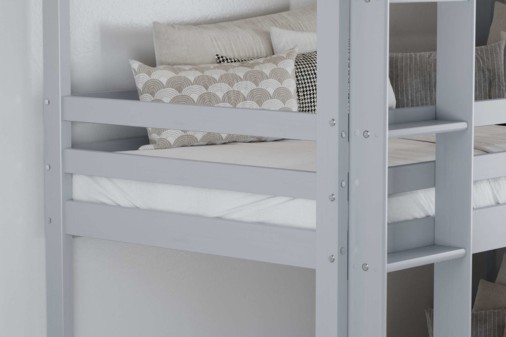 Birlea Tressa Triple Bunk Bed - Grey 3