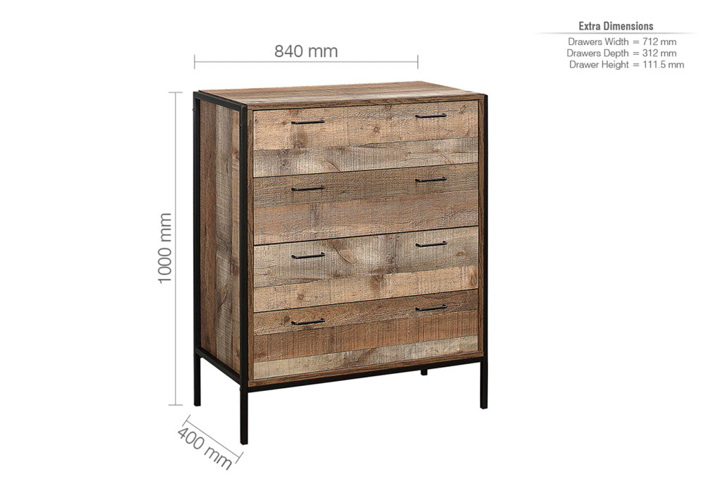 Birlea Urban Chest of Drawers 3