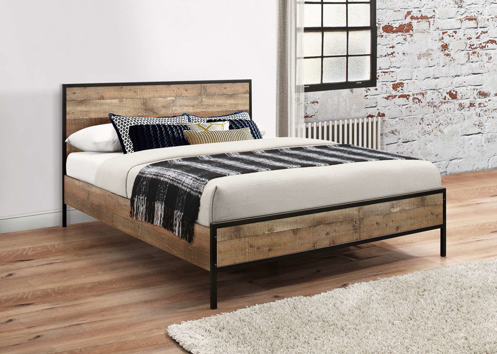 Birlea Urban Rustic Bed Frame - Double – Bed Factory Direct