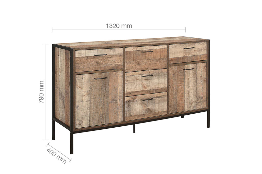 Birlea Urban Large Sideboard 3