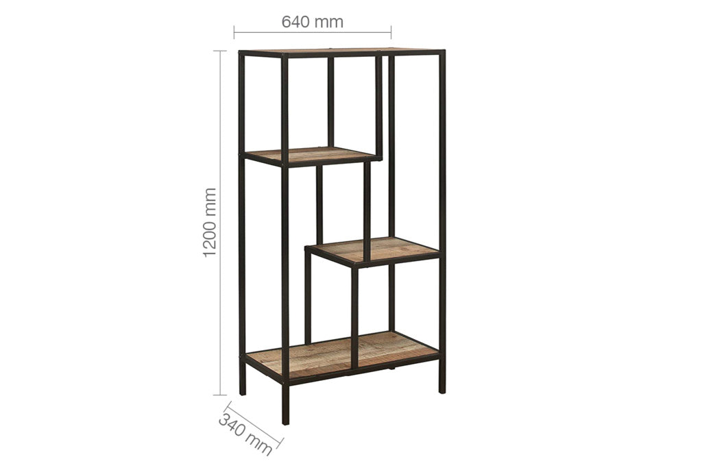 Birlea Urban Medium Shelving Unit 4