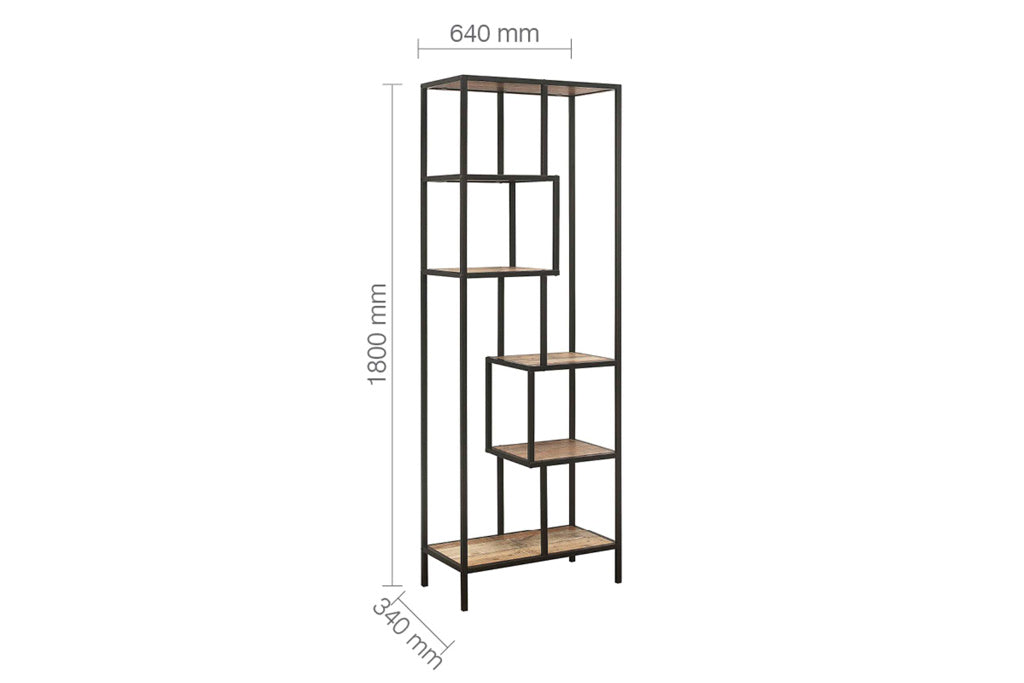 Birlea Urban Tall Shelving Unit 3