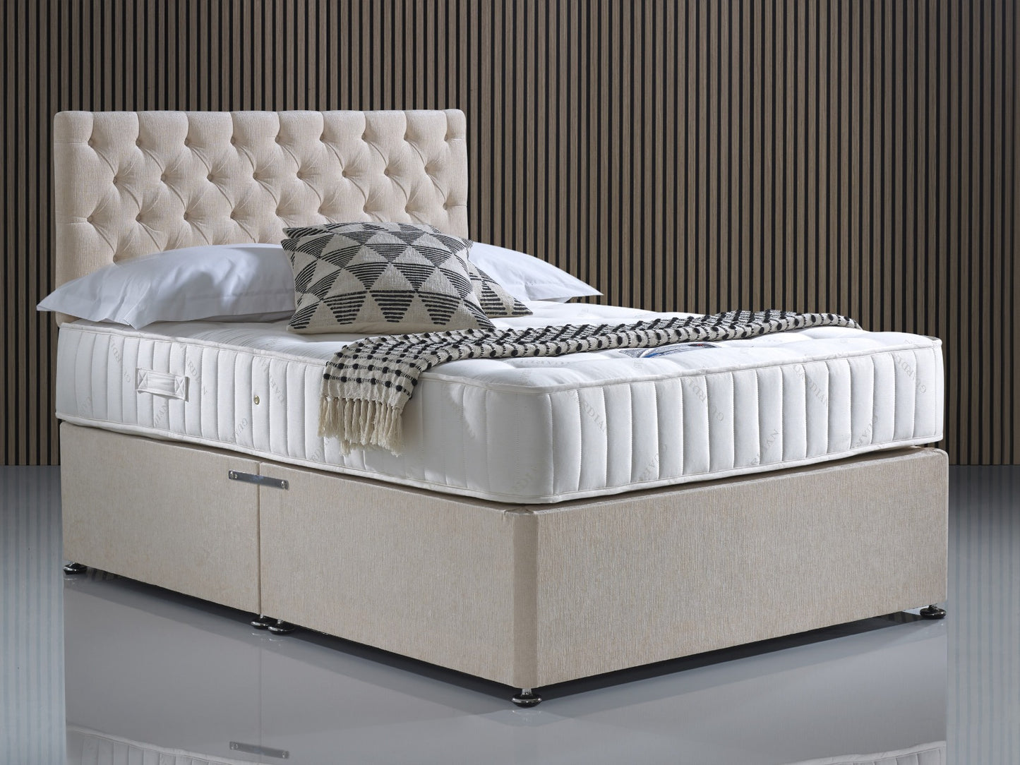 Valencia Pocket Divan Bed - Double