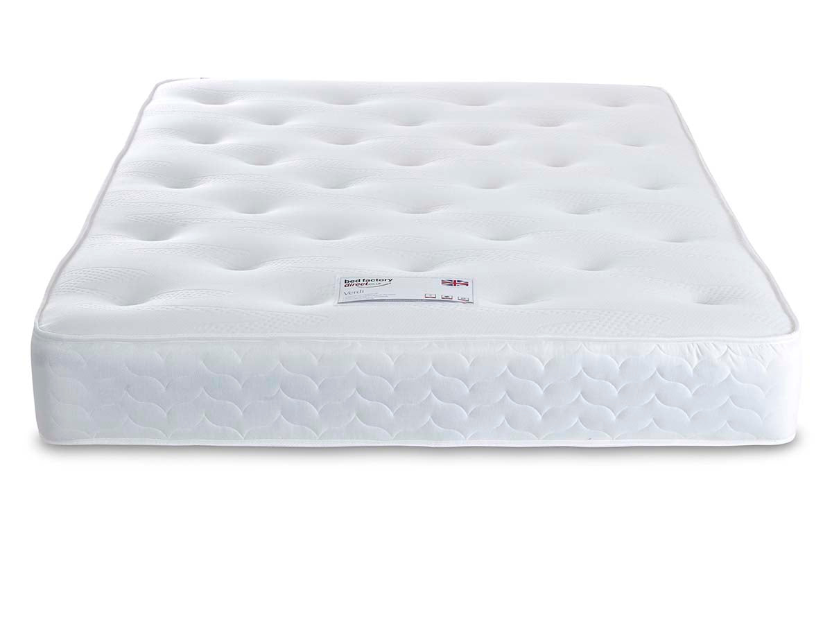 Verdi Luxury Tufted Bonnell Mattress - Superking 4