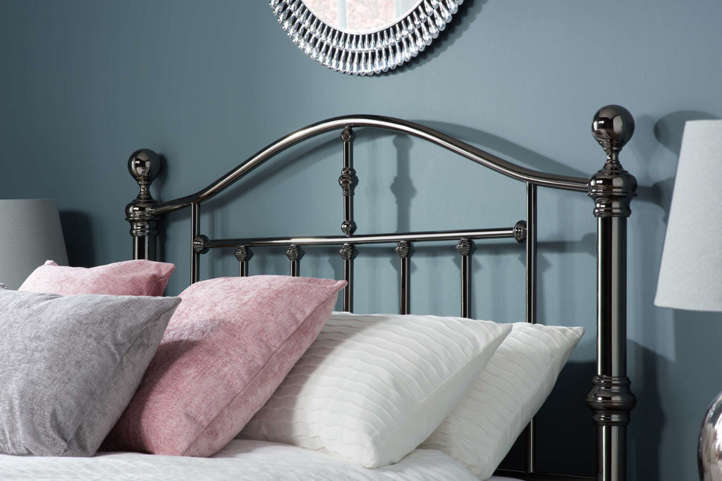 Birlea Victoria Nickel Metal Bed Frame - Kingsize 2