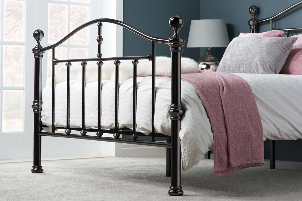 Birlea Victoria Nickel Metal Bed Frame - Double 3