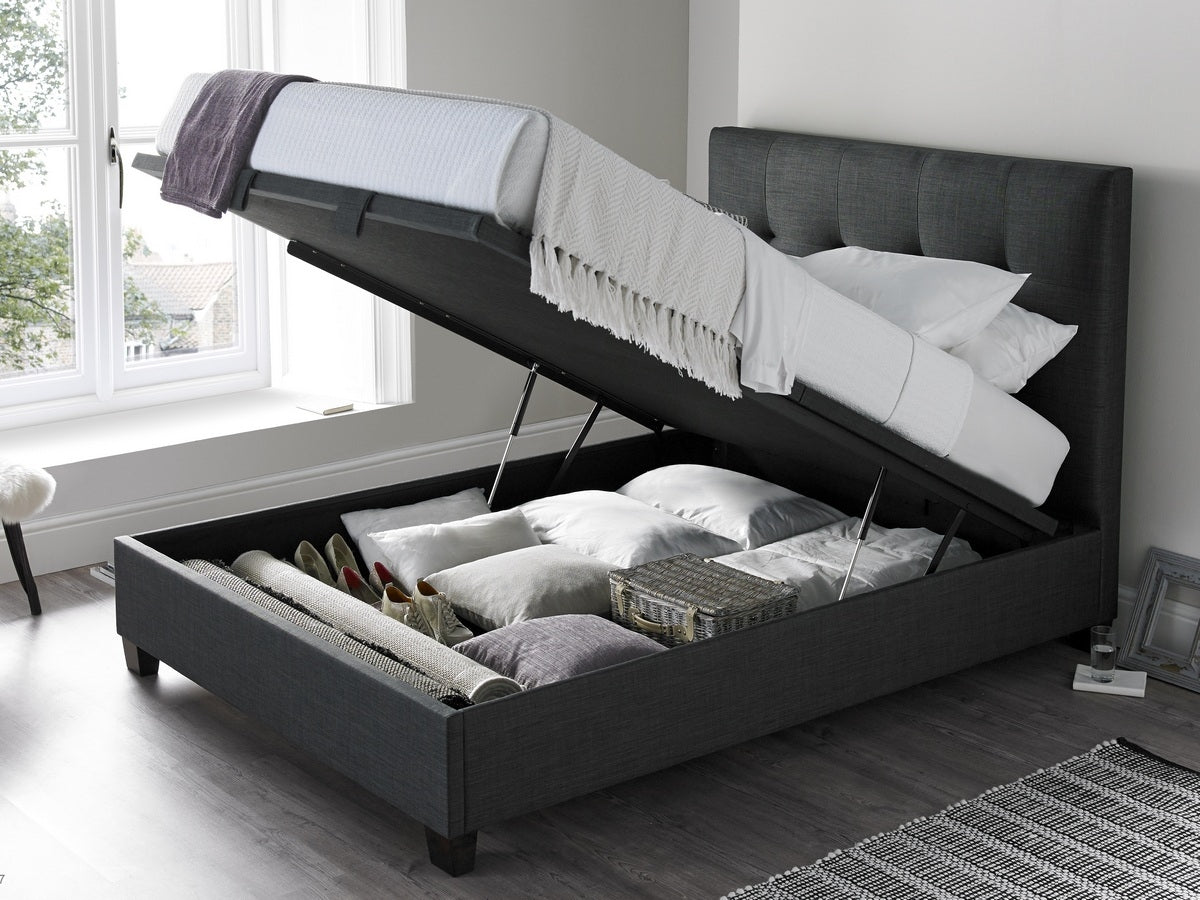 Kaydian Walkworth Ottoman Bed - Pendle Slate 2