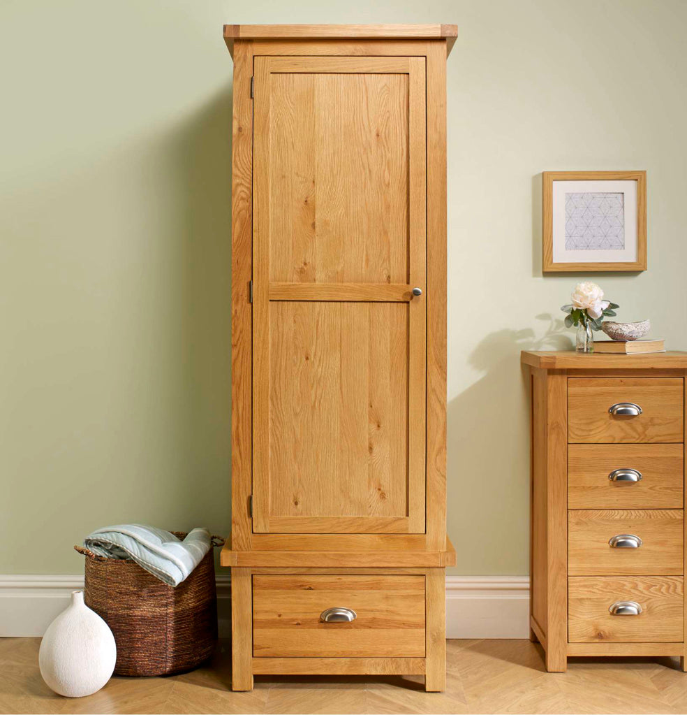 Birlea Woburn 1 Drawer 1 Door Wardrobe 2