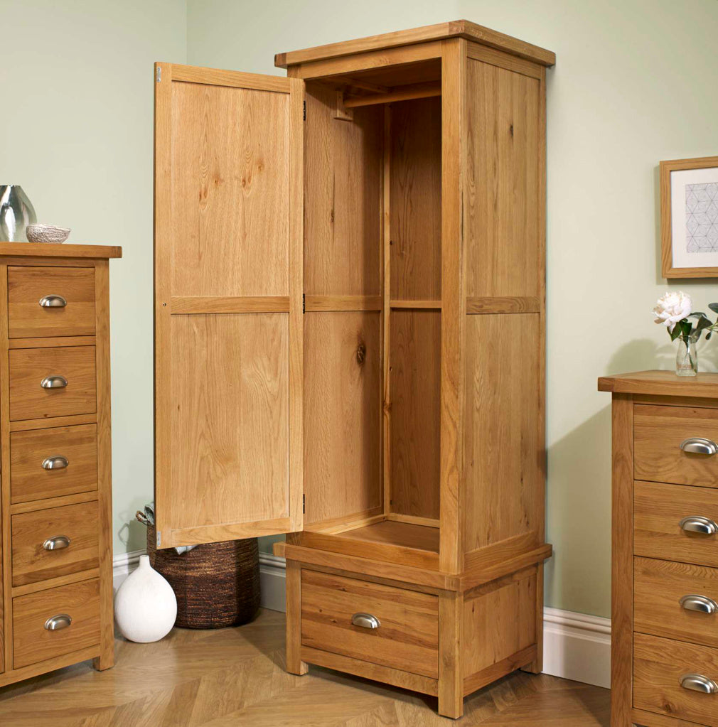 Birlea Woburn 1 Drawer 1 Door Wardrobe 3