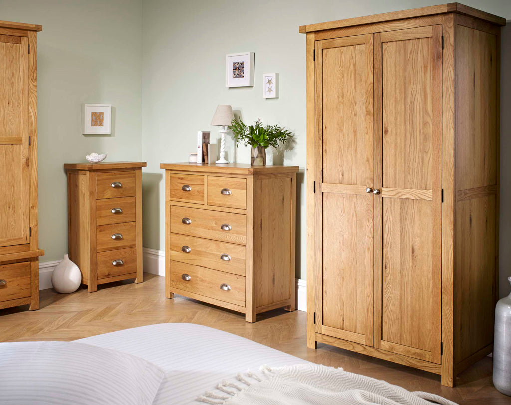 Birlea Woburn 2 Drawer 2 Door Wardrobe 3