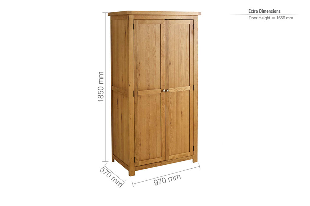 Birlea Woburn 2 Door Wardrobe 4