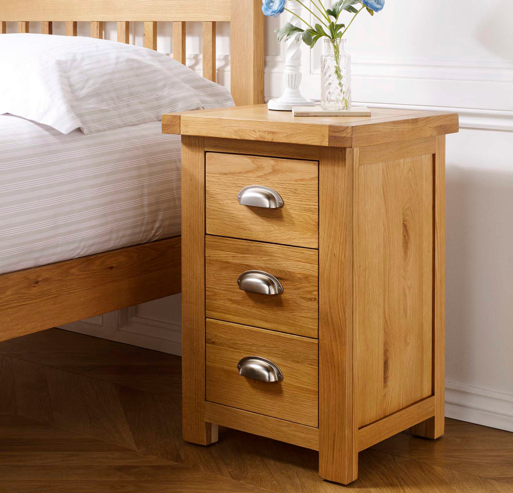 Birlea Woburn Large Bedside Table – Bed Factory Direct